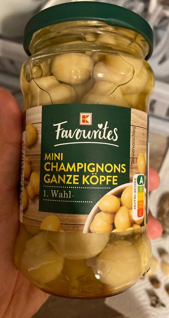 Fotografie - Mini Champignons ganze köpfe K-Favourites