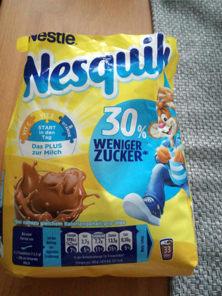 Fotografie - Nesquik kakaový nápoj 30% méně cukru