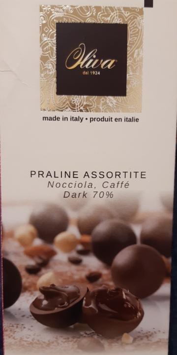 Fotografie - praline assortite nocciola, caffe