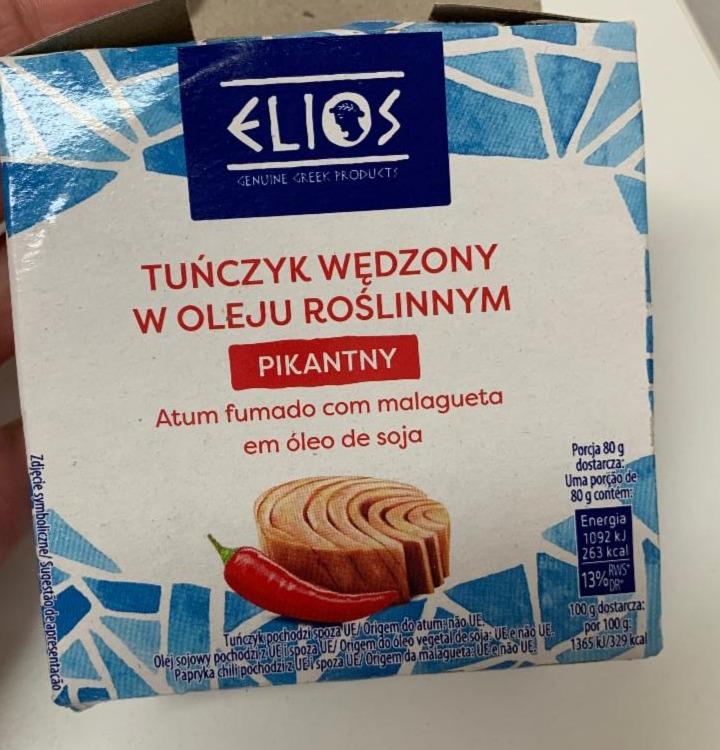 Fotografie - Tuńczyk wedzony w oleju róslinnym Pikantny Elios