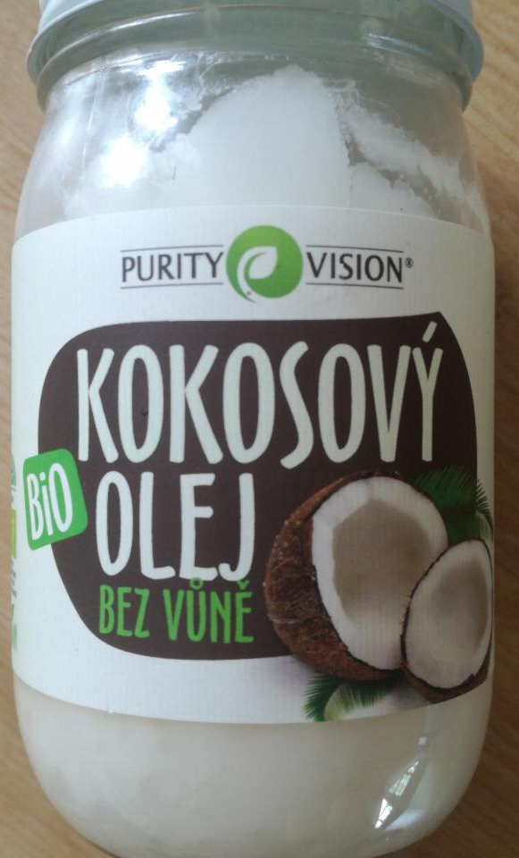 Fotografie - BIO Kokosový olej bez vůně Purity vision