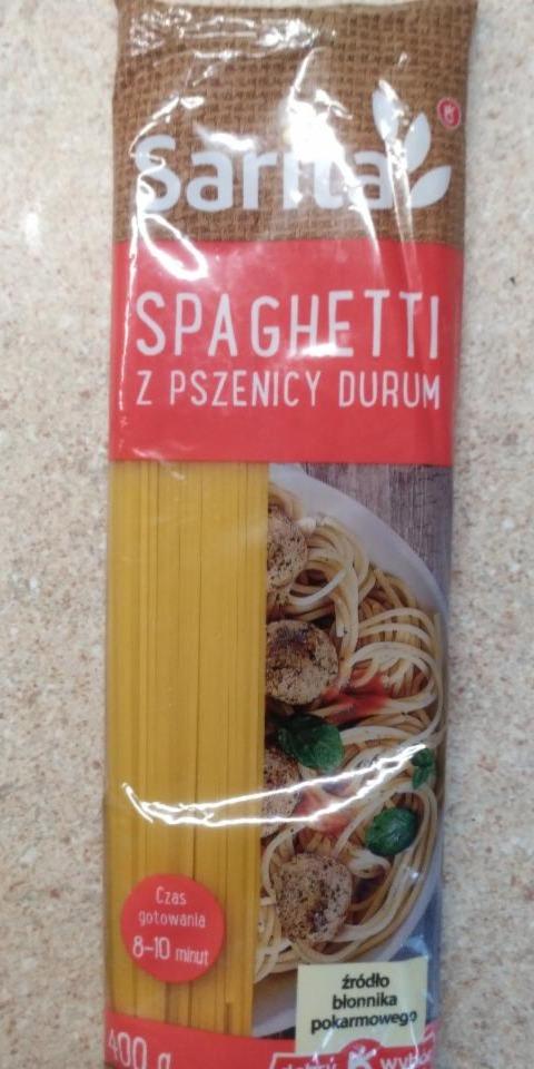 Fotografie - Sarita spaghetti z pszenicy durum