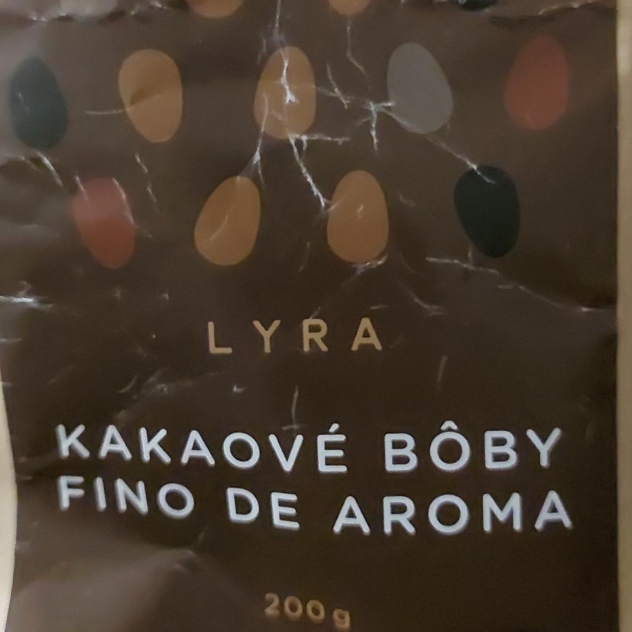 Fotografie - Kakaové bôby Fino de Aroma Lyra