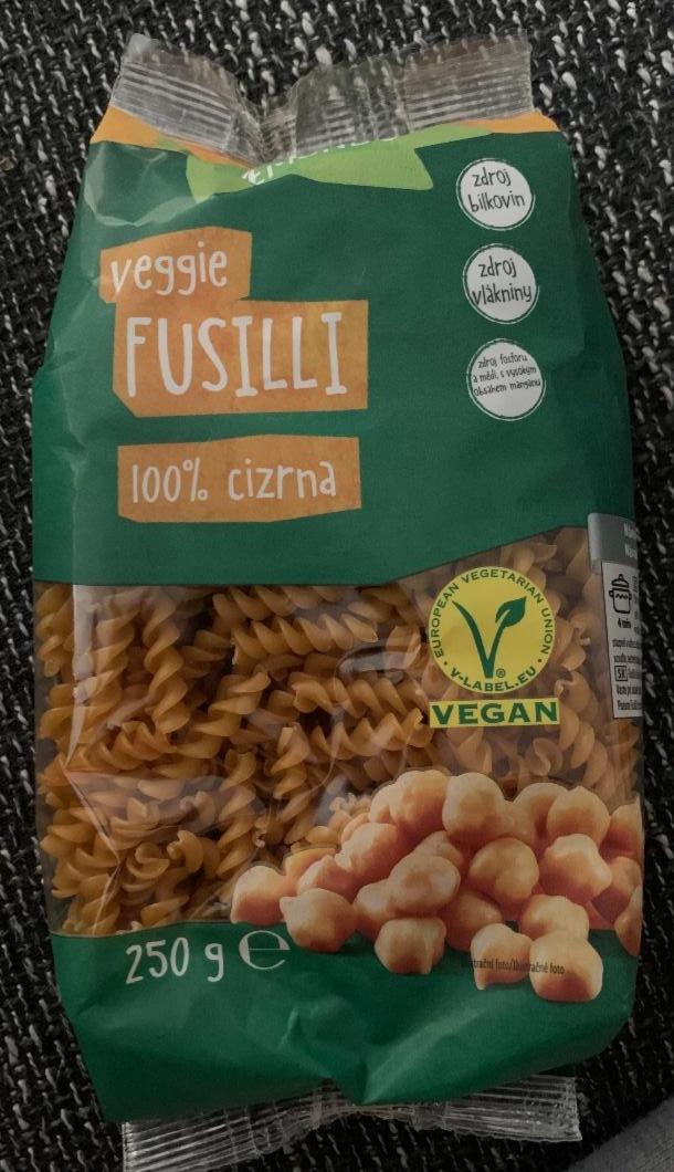 Fotografie - Veggie Fusilli 100% cizrna Vemondo