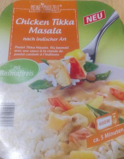 Fotografie - Chicken Tikka Masla nach indischer Art