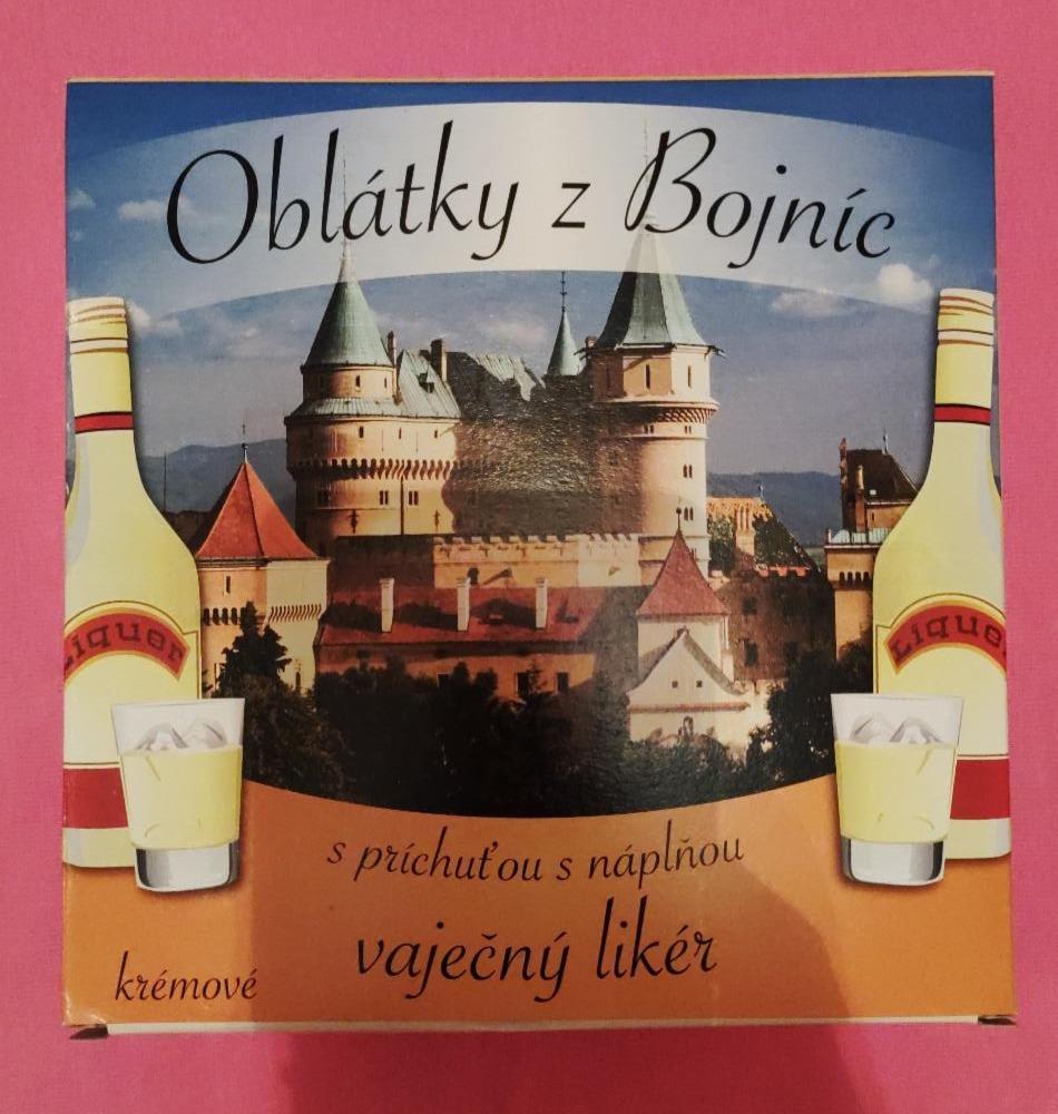 Fotografie - Oblátky z Bojníc vaječný likér