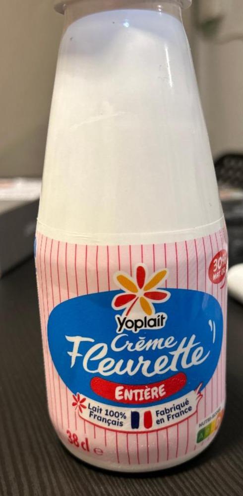 Fotografie - Creme Fleurette Entiere Yoplait