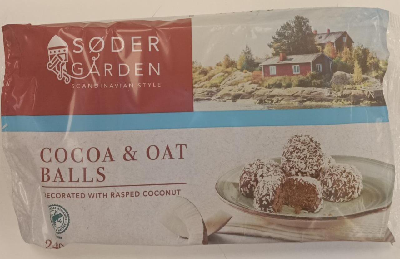 Fotografie - Cocoa & Oat Balls Soder Garden