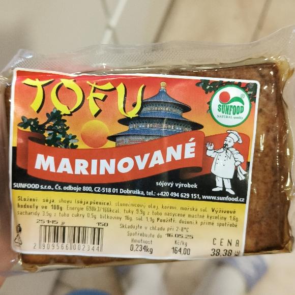 Fotografie - Tofu marinované Sunfood