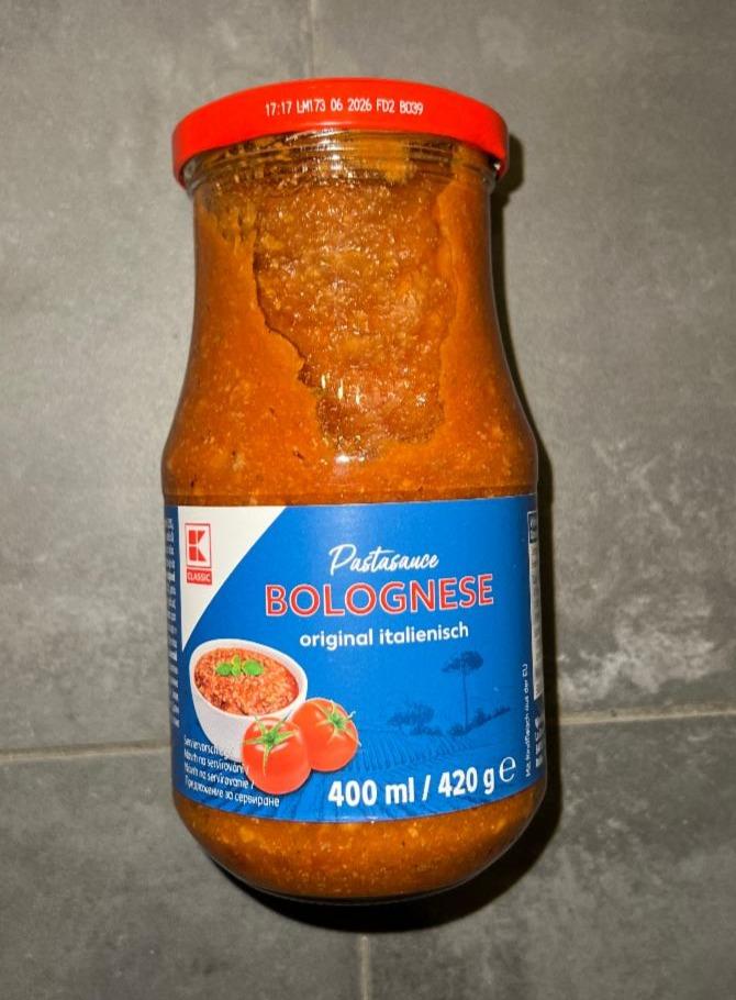 Fotografie - Pastasauce Bolognese K-Classic