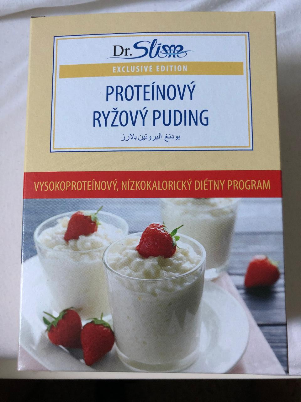 Fotografie - Dr.Slim proteínový ryžový puding