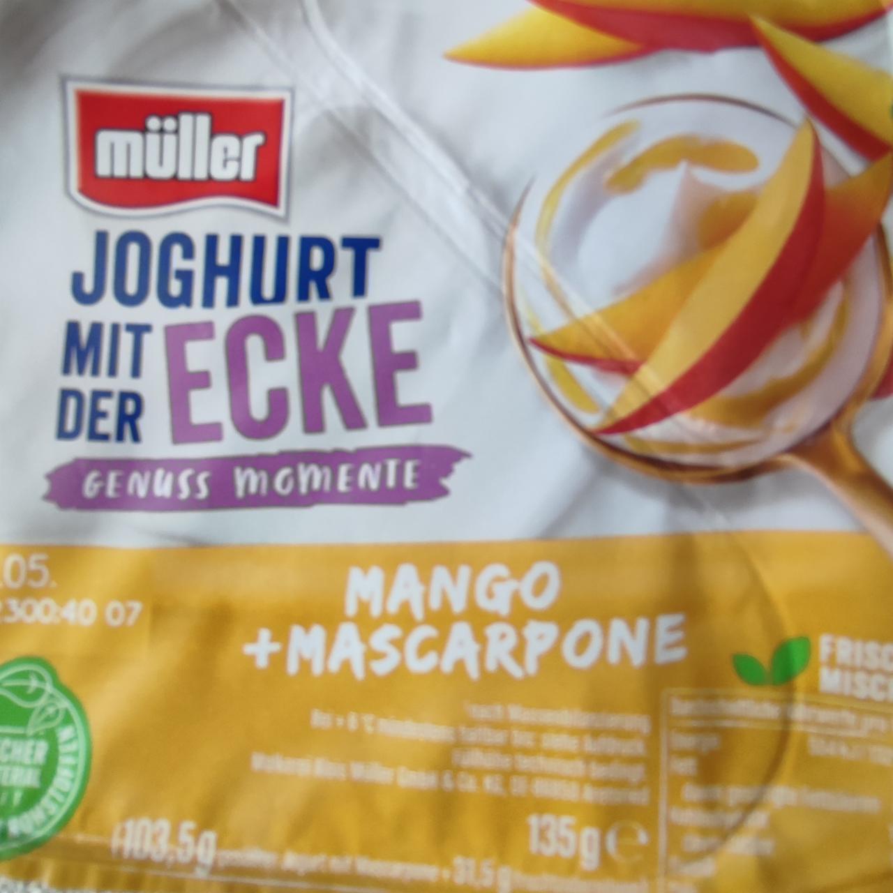 Fotografie - Mix Mascarpone Jogurt Mango Müller