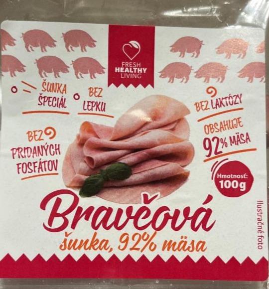 Fotografie - Bravčova sunka 92% masa Fresh