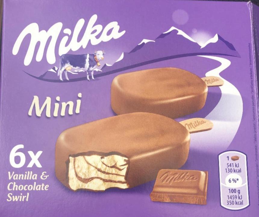 Fotografie - Milka Mini Vanilla & Chocolate Swirl nanuk