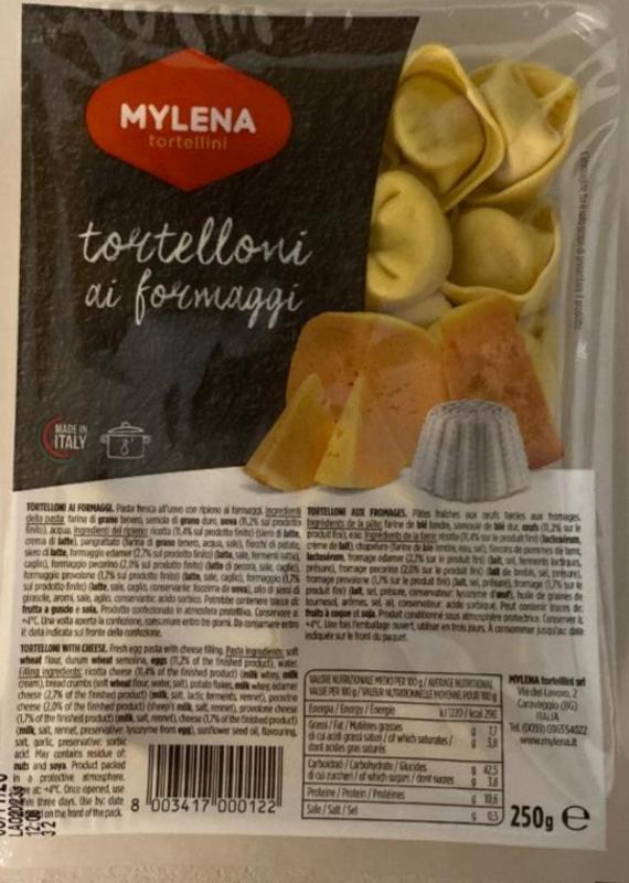 Fotografie - tortelloni formaggi Mylena