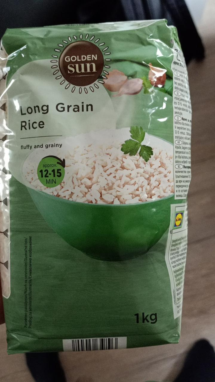 Fotografie - Long Grain Rice GOLDEN SUN