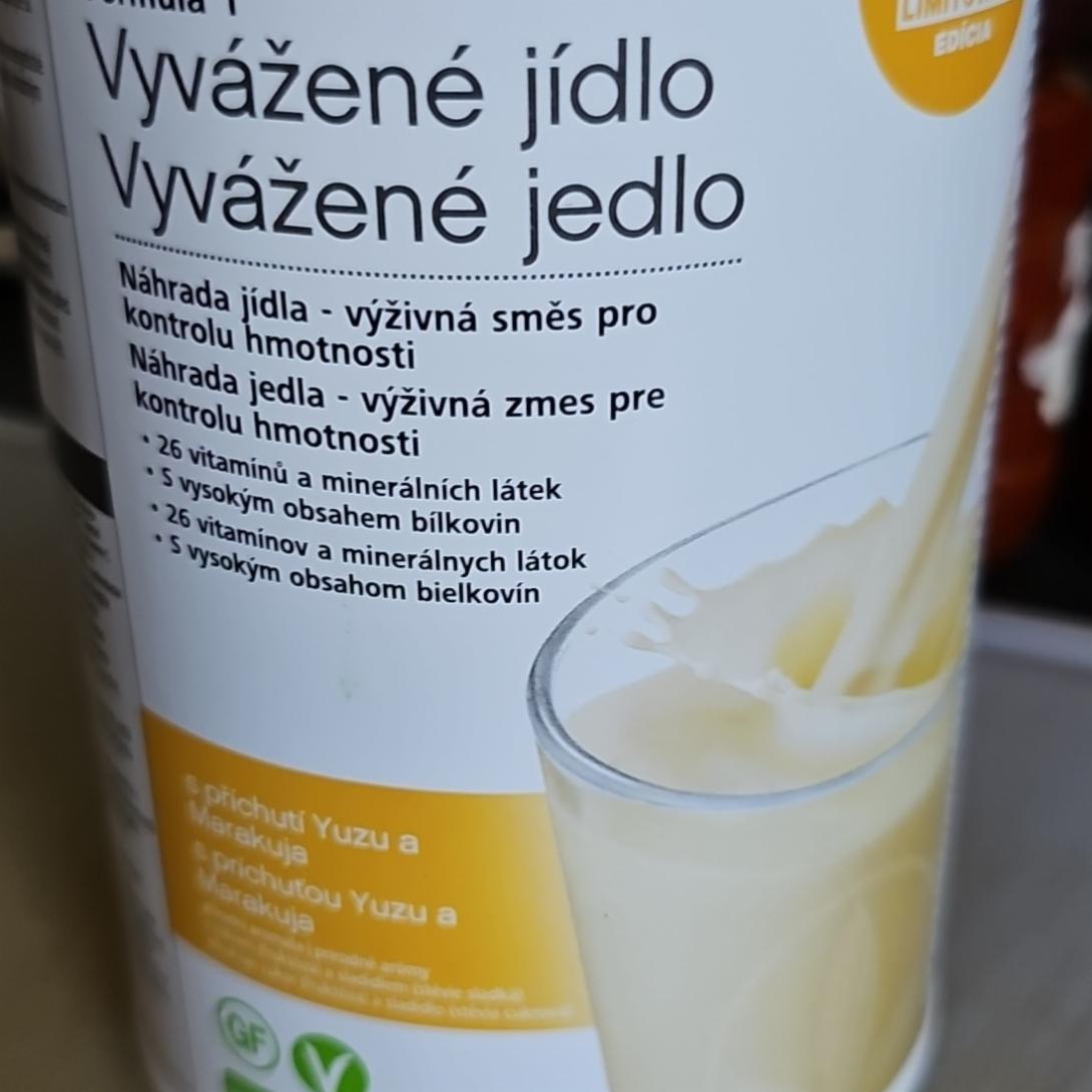 Fotografie - Formula 1 Vyvážené jedlo s príchuťou Yuzu a Marakuja Herbalife Nutrition