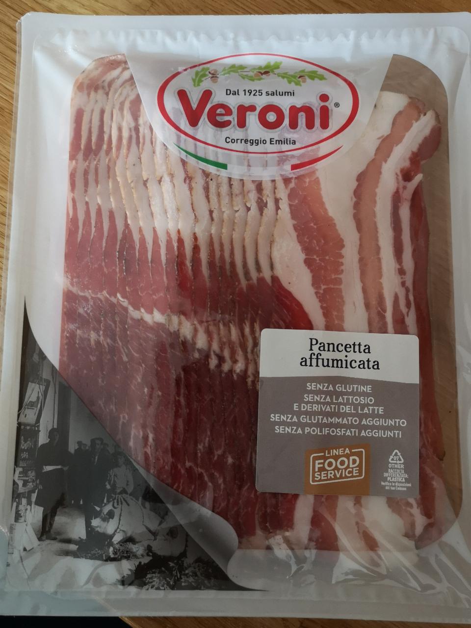 Fotografie - Pancetta affumicata Veroni