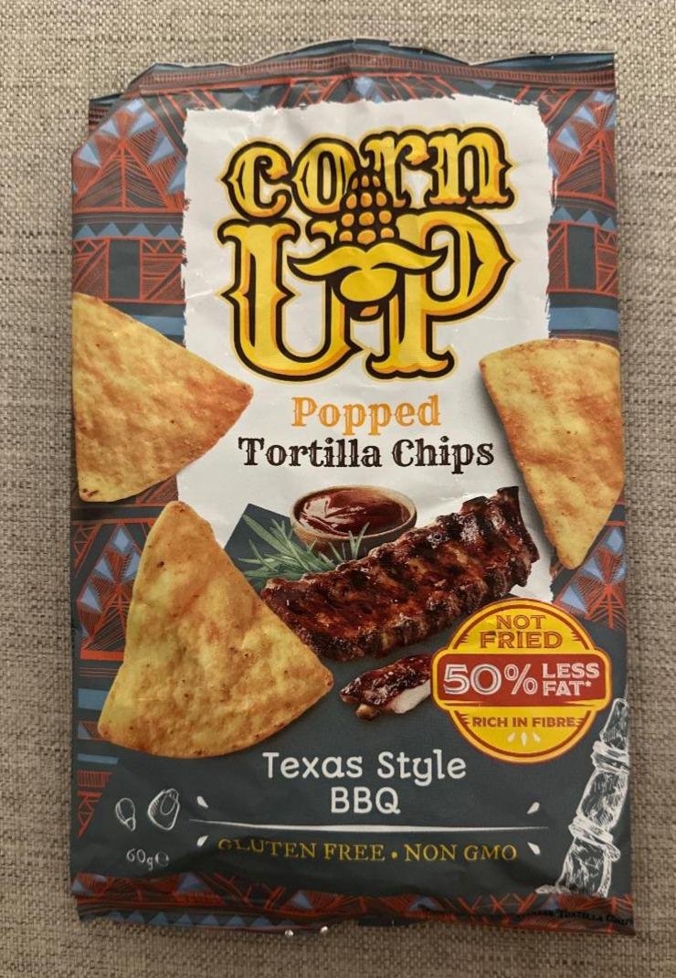 Fotografie - Popped Tortilla Chips Texas Style BBQ Corn Up