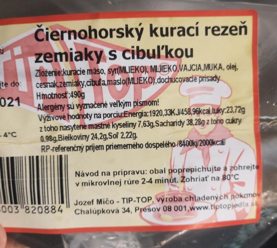 Fotografie - Ciernohorsky kuraci rezen zemiaky s cibulkou