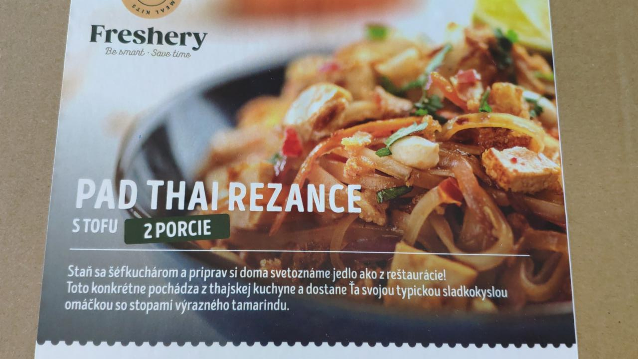 Fotografie - Pad Thai rezance s tofu Freshery