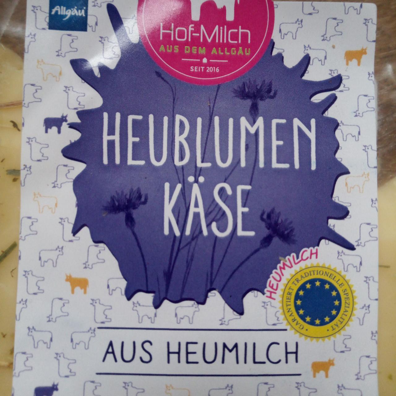 Fotografie - Heublumen käse Hof-Milch