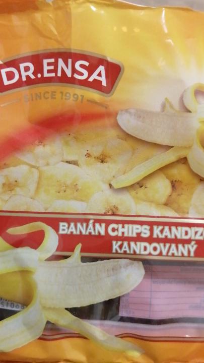 Fotografie - Banán chips kandizovaný Dr.Ensa
