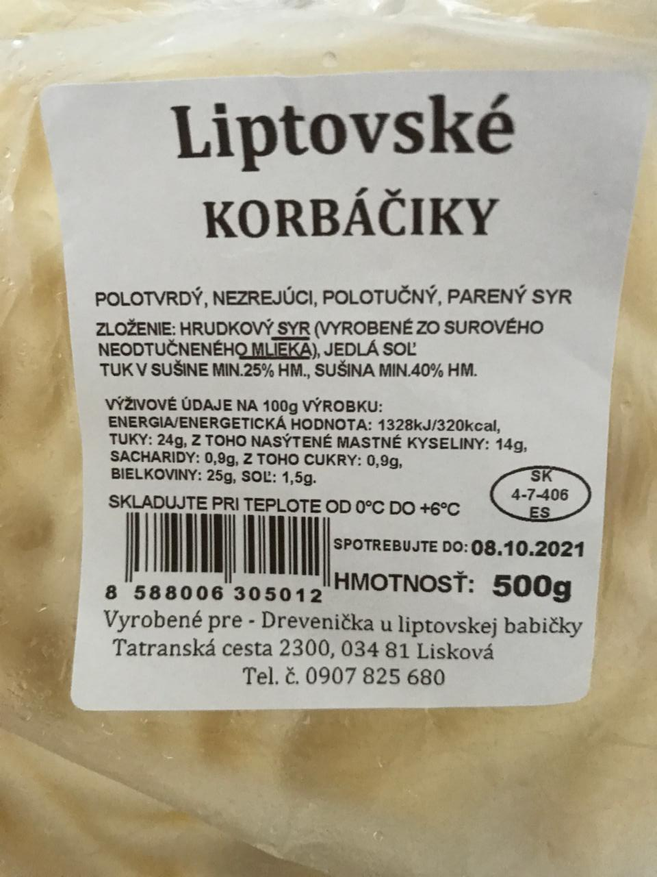 Fotografie - Liptovské korbáčiky Lisková