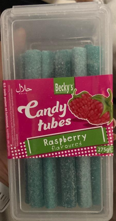 Fotografie - Candy tubes Raspberry flavoured Becky's