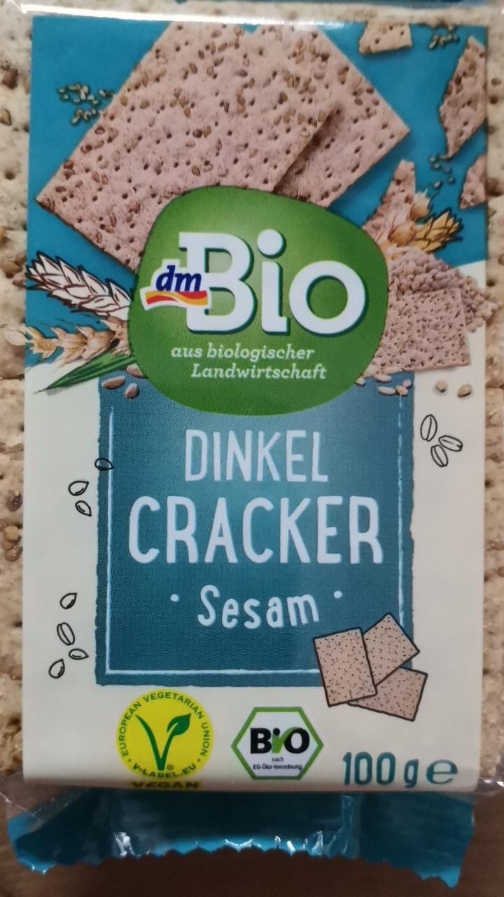 Fotografie - Dinkel cracker sesam