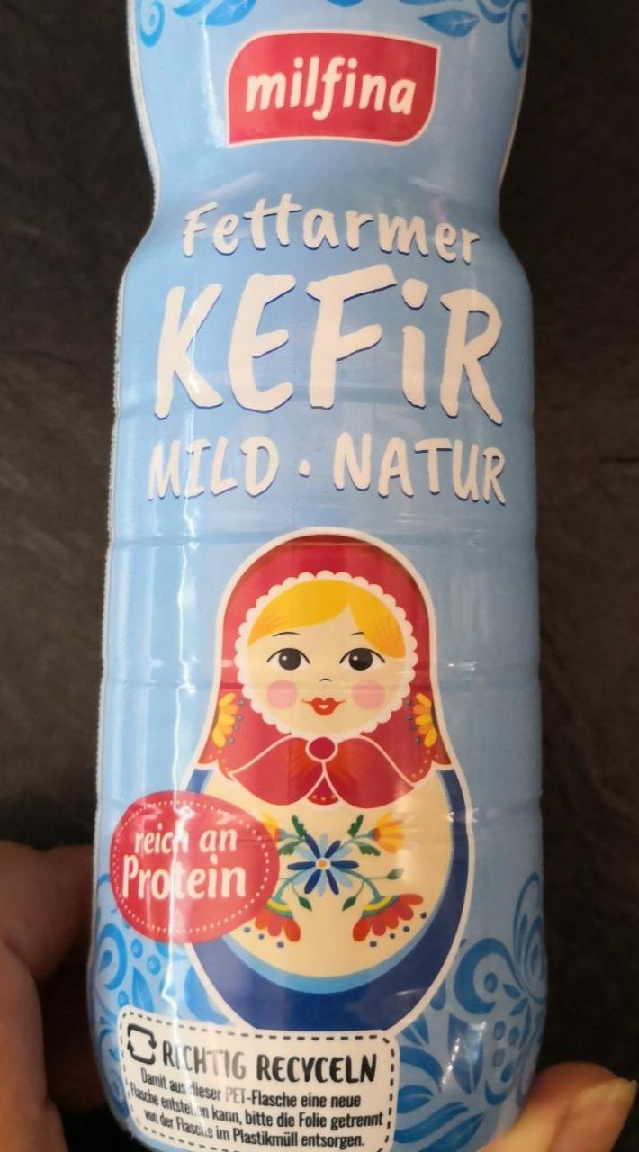 Fotografie - Fettarmer Kefir mild Natur Milfina