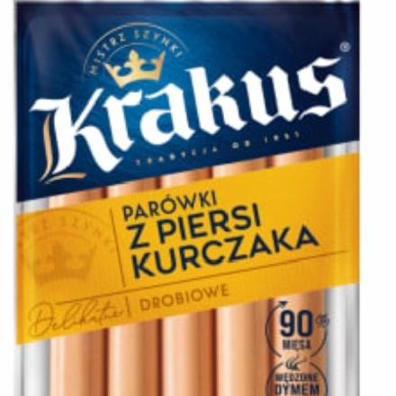 Fotografie - Parówki z piersi kurczaka 90% Krakus