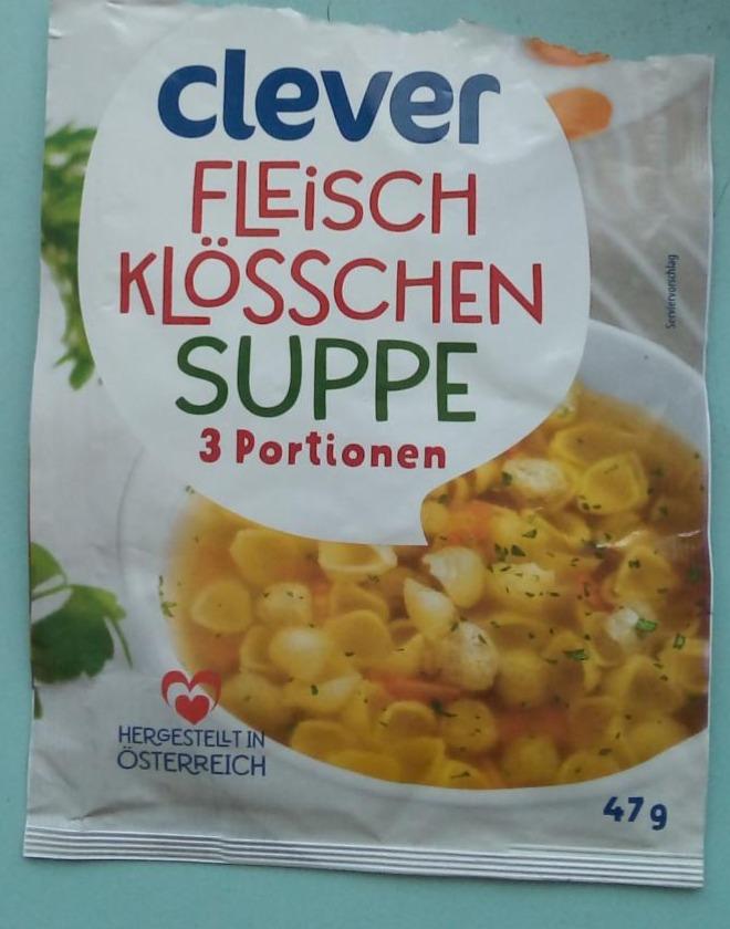 Fotografie - Fleischklösschen Suppe Clever