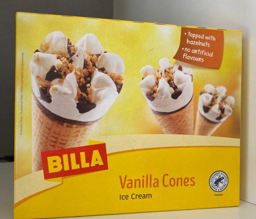 Fotografie - Vanilla Cones Ice Cream Billa