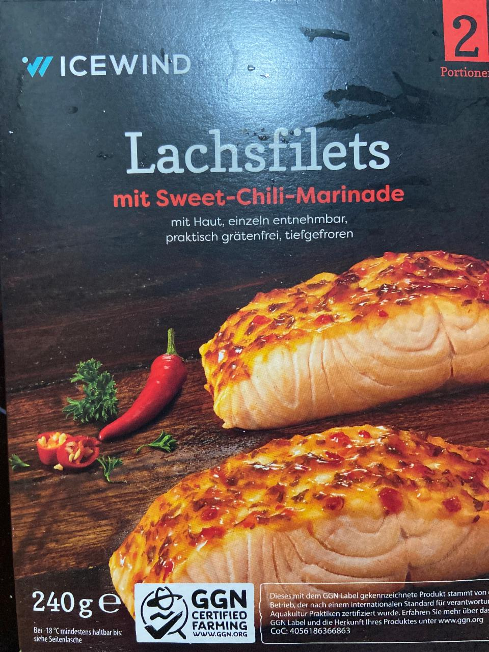 Fotografie - Lachsfilets mit Sweet-chili-marinade