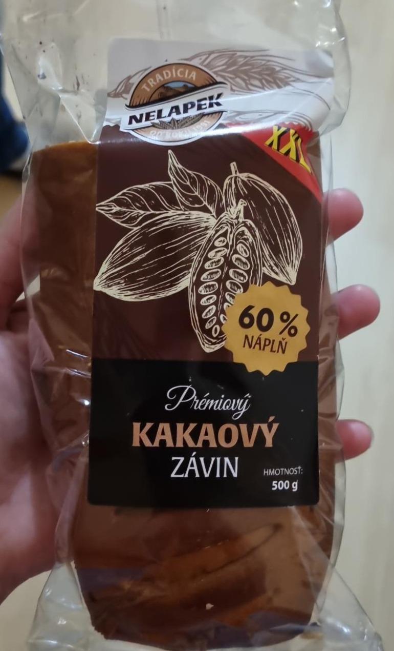 Fotografie - Prémiový kakaový závin 60% náplň Nelapek