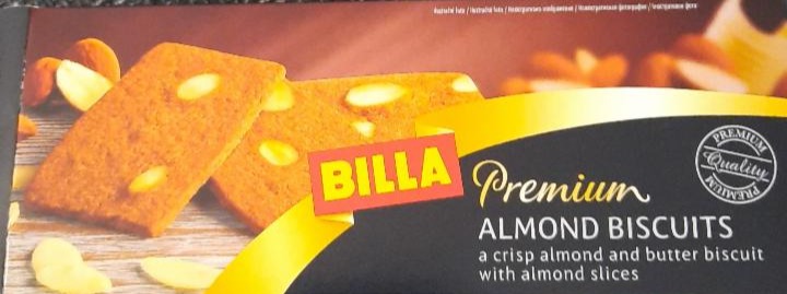 Fotografie - Almond biscuits Billa Premium