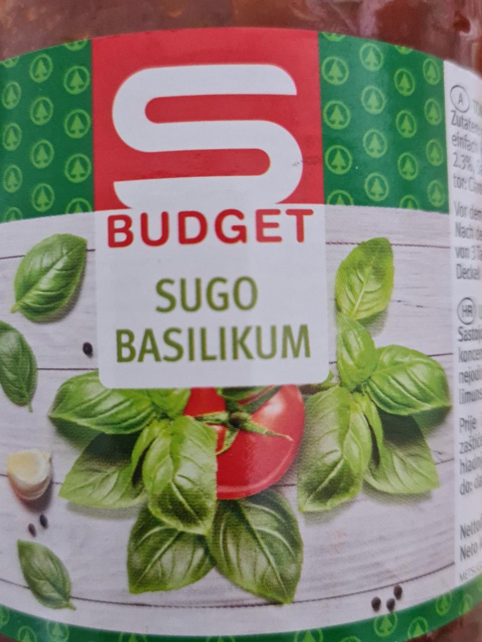 Fotografie - Sugo Basilikum S Budget