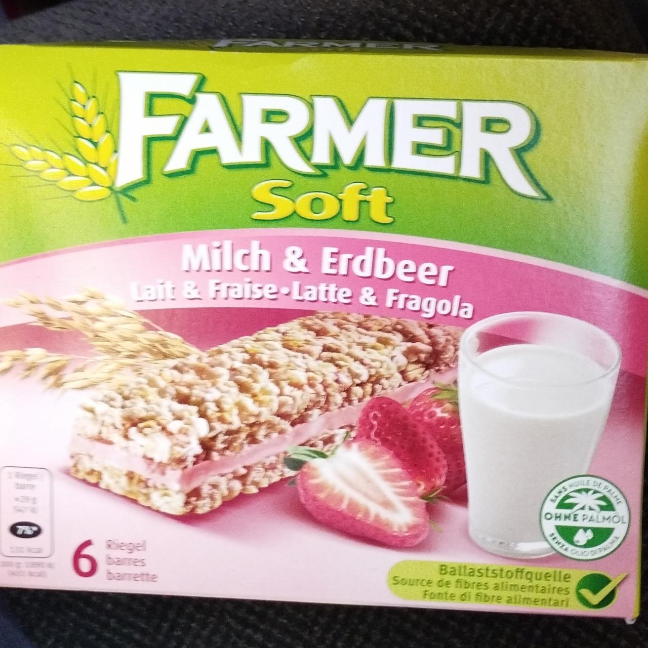 Fotografie - Milch & Erdbeer Farmer Soft