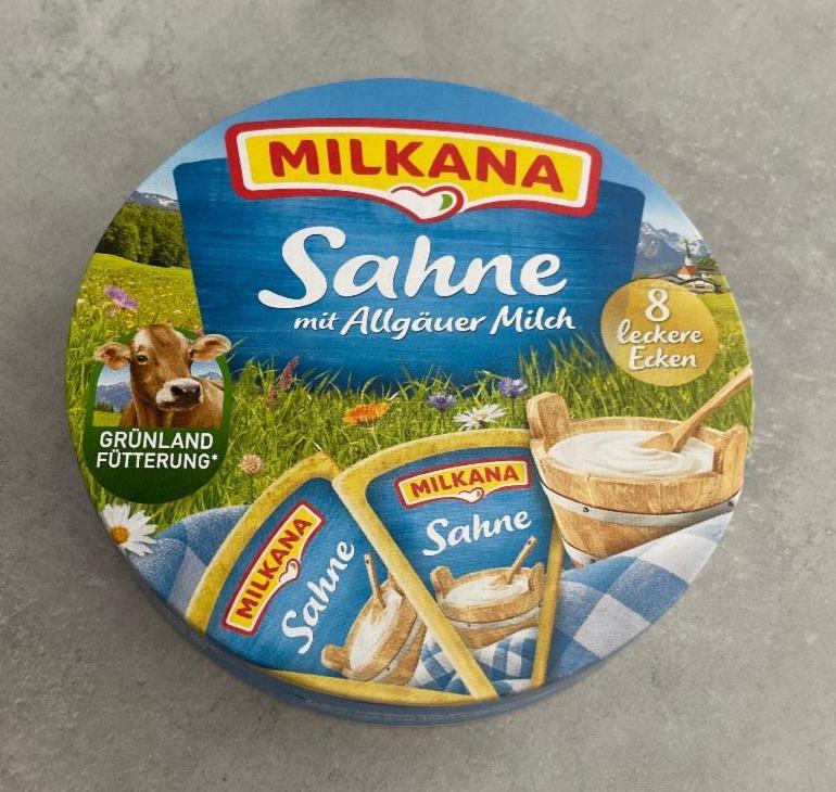 Fotografie - Sahne mit Allgäuer milch Milkana