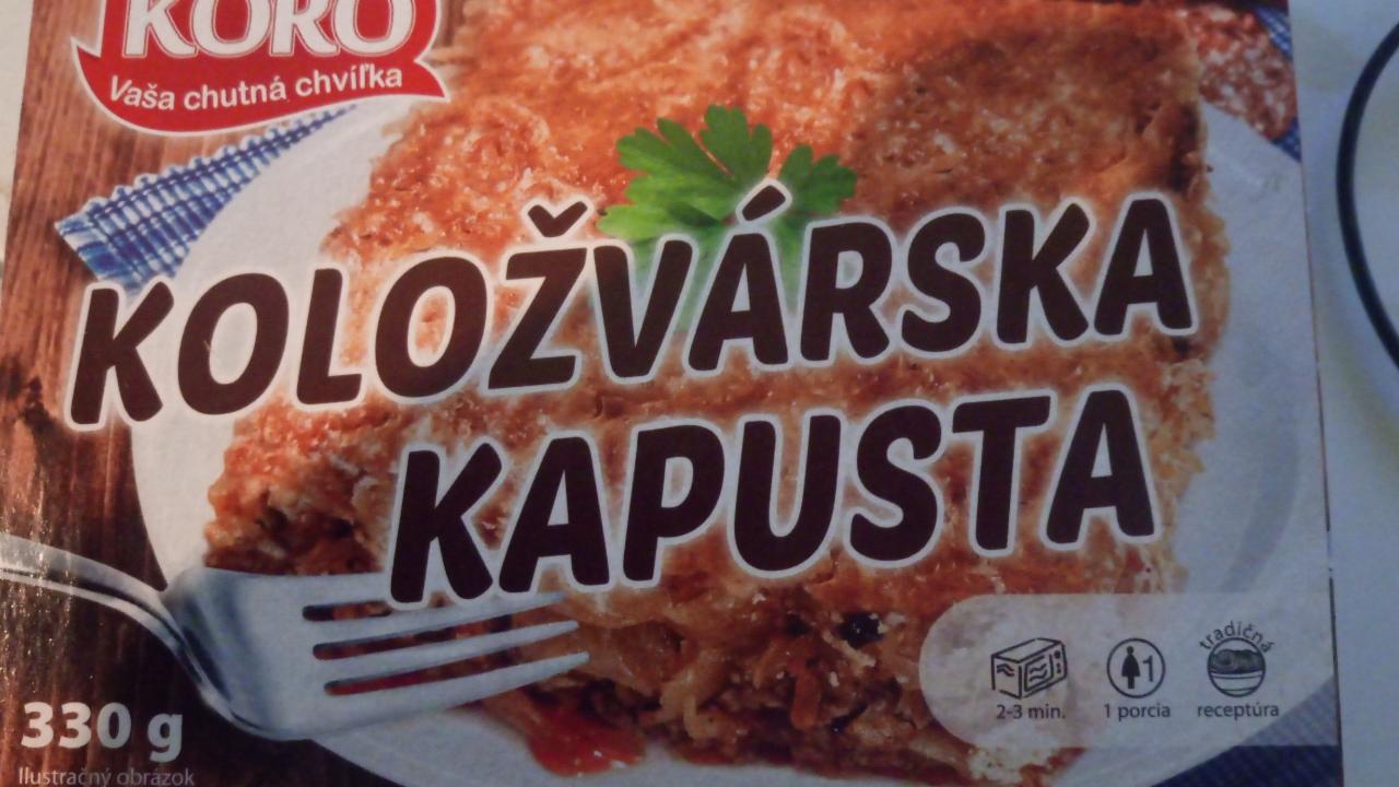 Fotografie - koro koložvárska kapusta