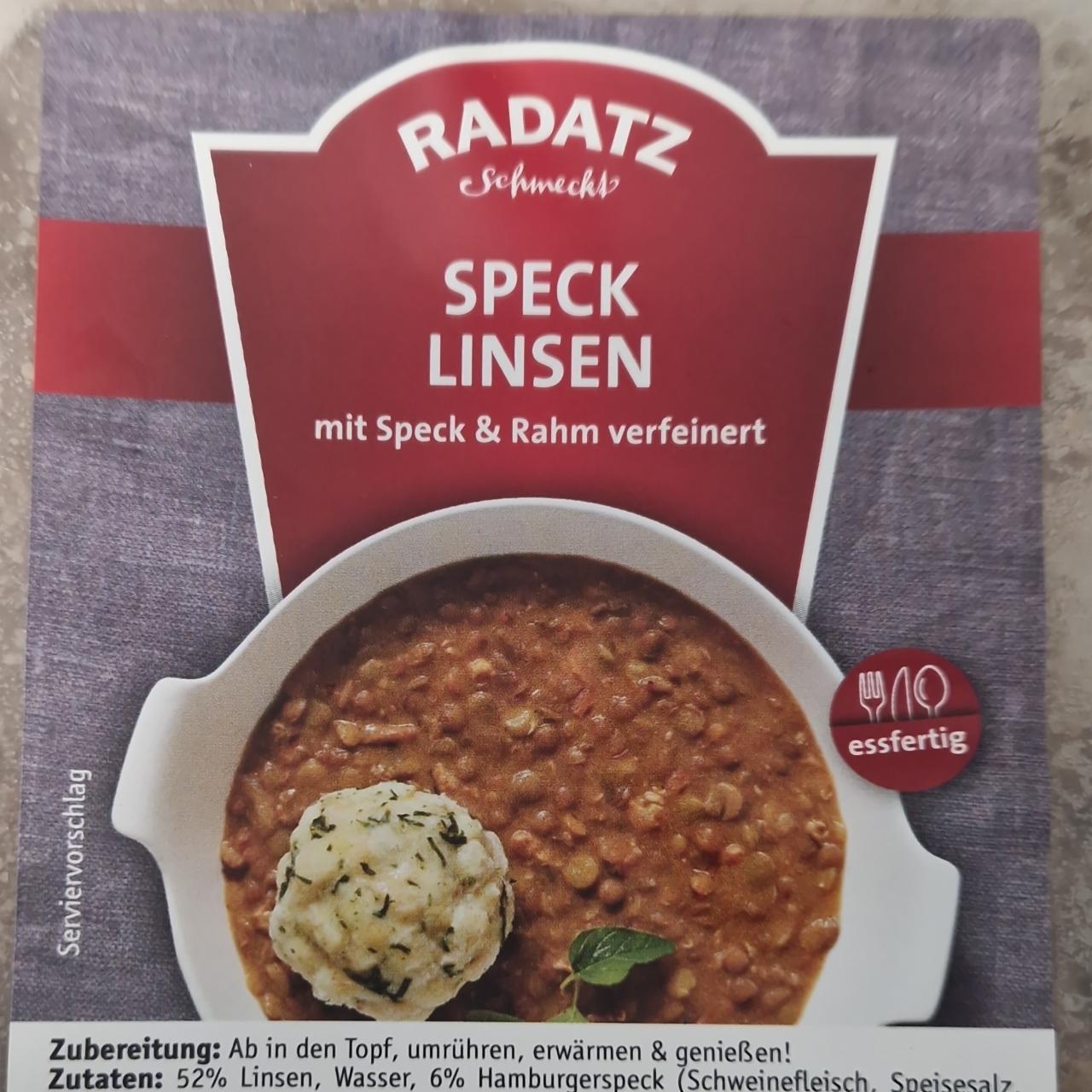 Fotografie - Speck Linsen Radatz