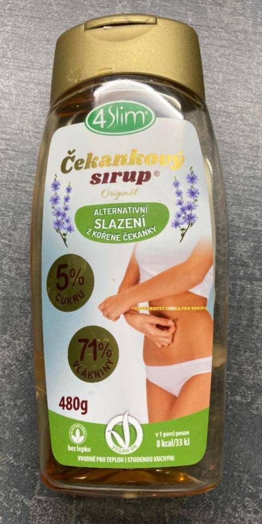 Fotografie - Čekankový sirup originál 5% cukru 71% vlákniny 4Slim