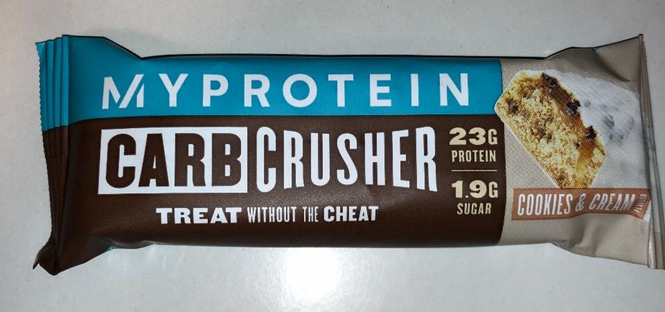 Fotografie - MyProtein Carbcrusher cookies & cream