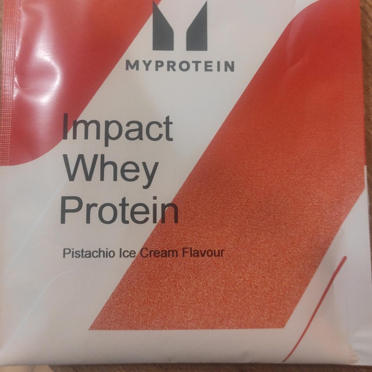 Fotografie - Impact whey protein pistachio MyProtein