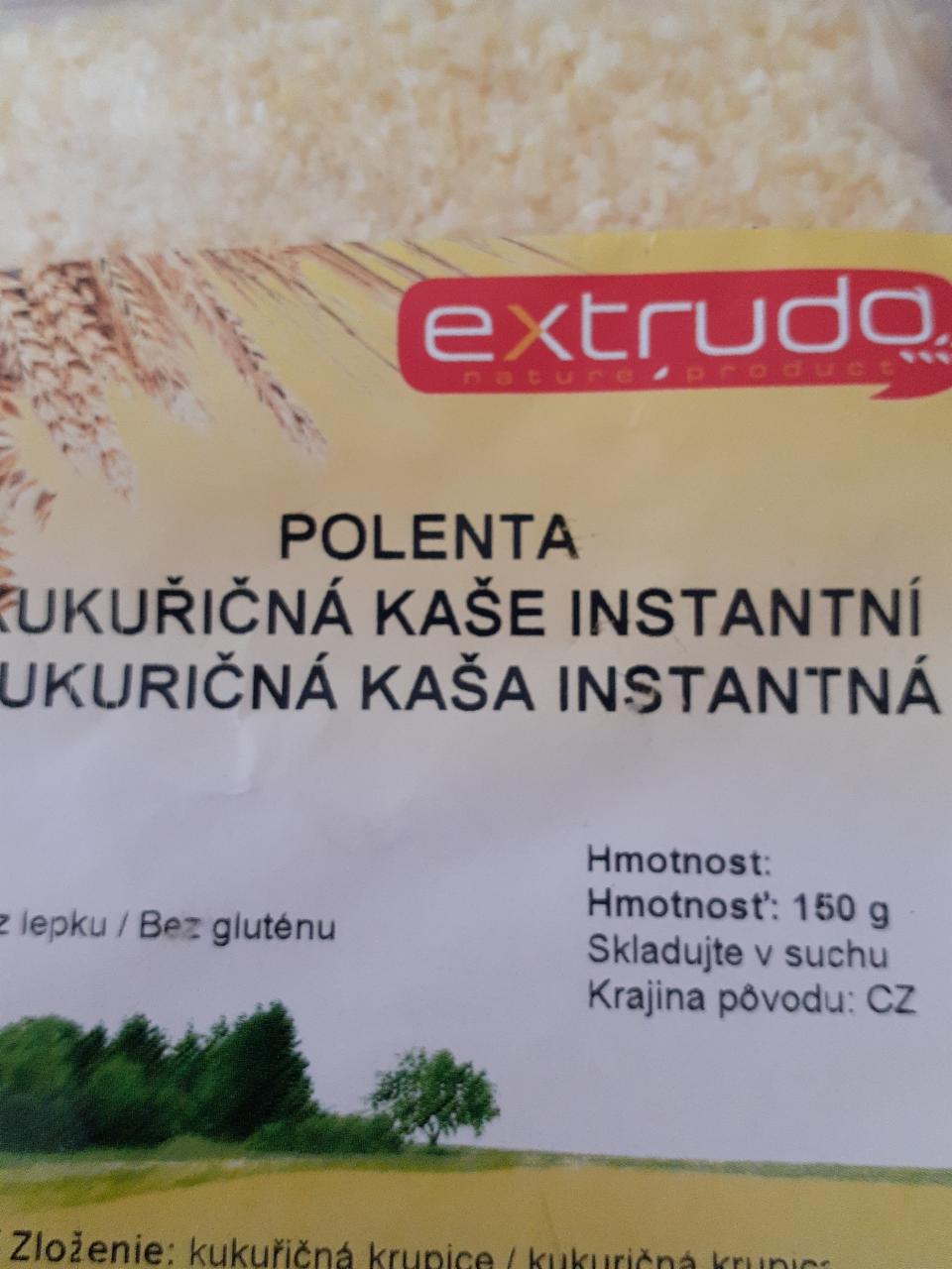 Fotografie - Polenta Extrudo Kukuřičná kaše instantní