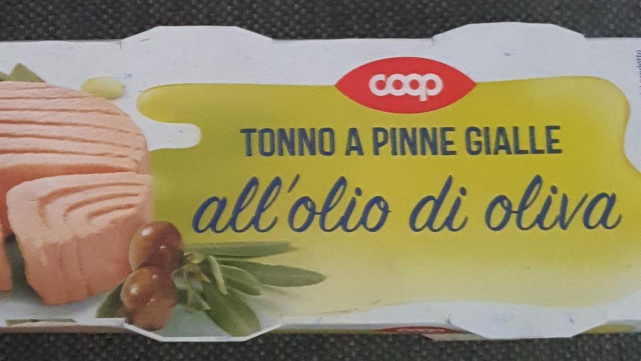 Fotografie - Tonno a pinne gialle all'olio di oliva Coop