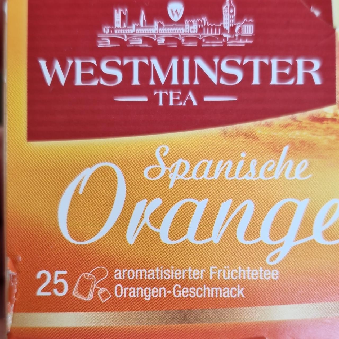 Fotografie - Spanische Orange Westminster Tea
