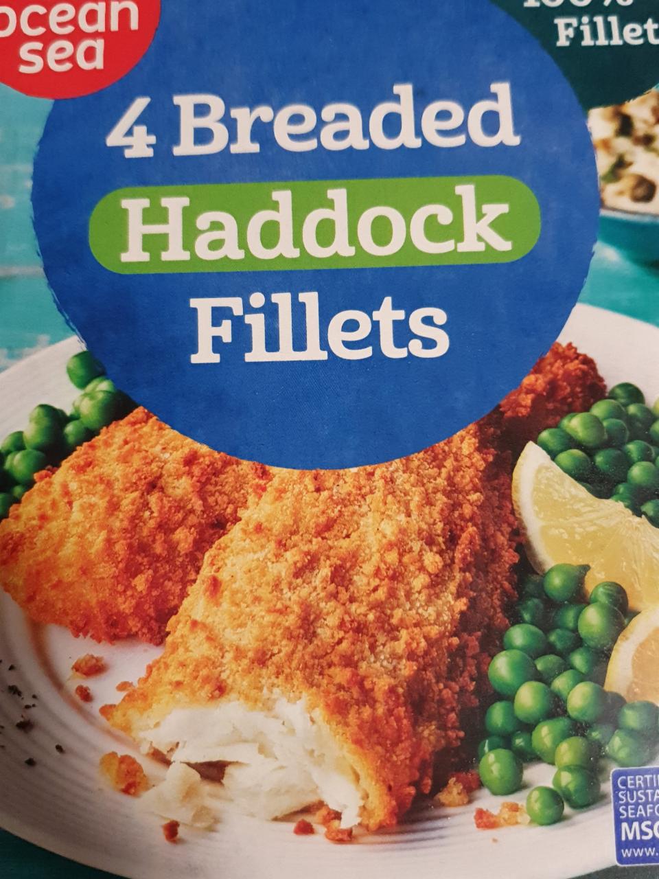 Fotografie - breaded haddock fillets 