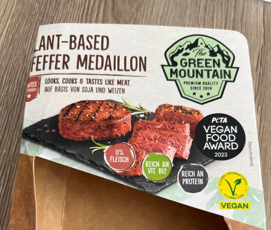 Fotografie - Plant-based Pfeffer Medaillon Green Mountain